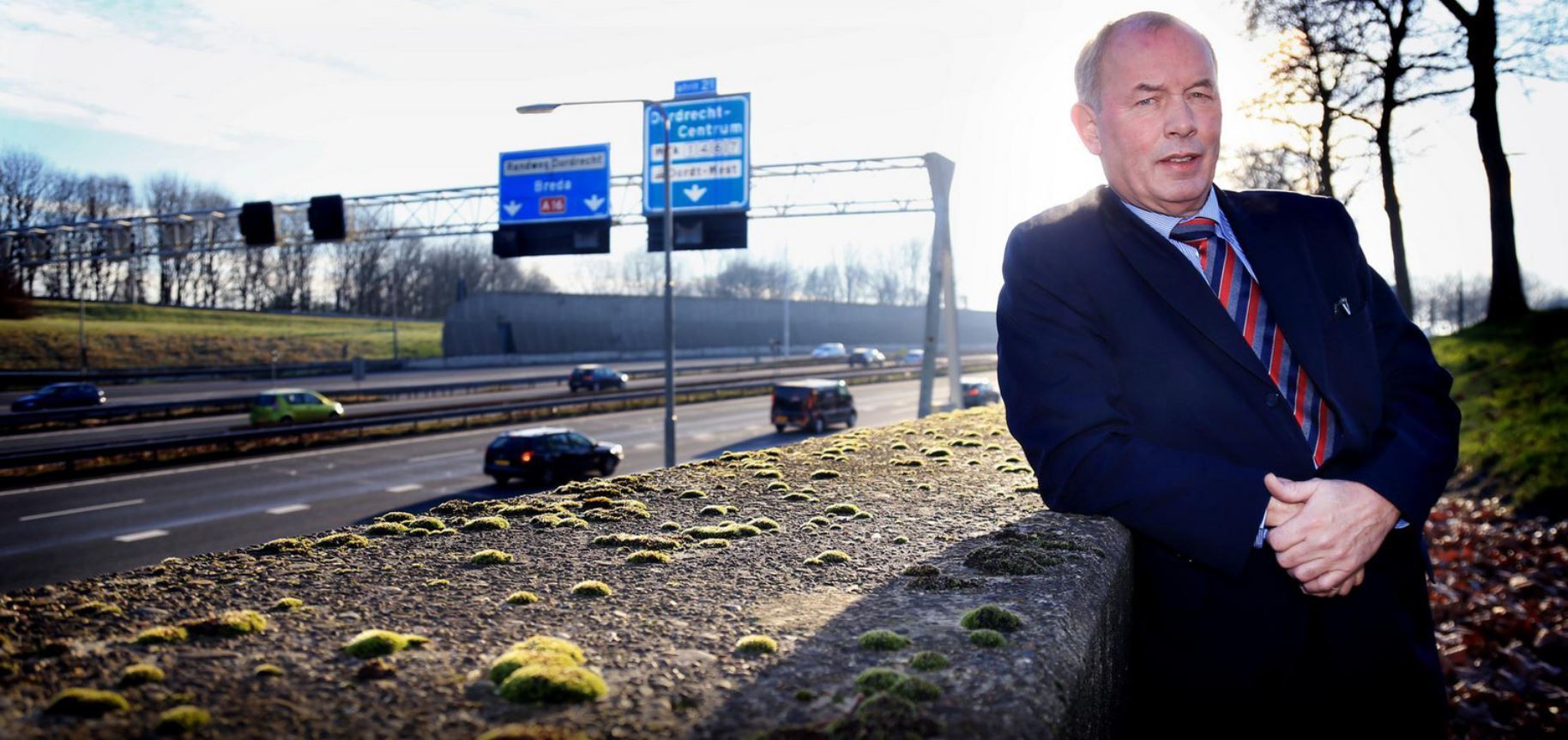 Directeur Leen De Koning Langs Snelweg
